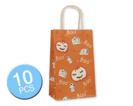 10 Pcs Halloween 2016 Party Favor Paper Gift Bags - Ghost and Tombs