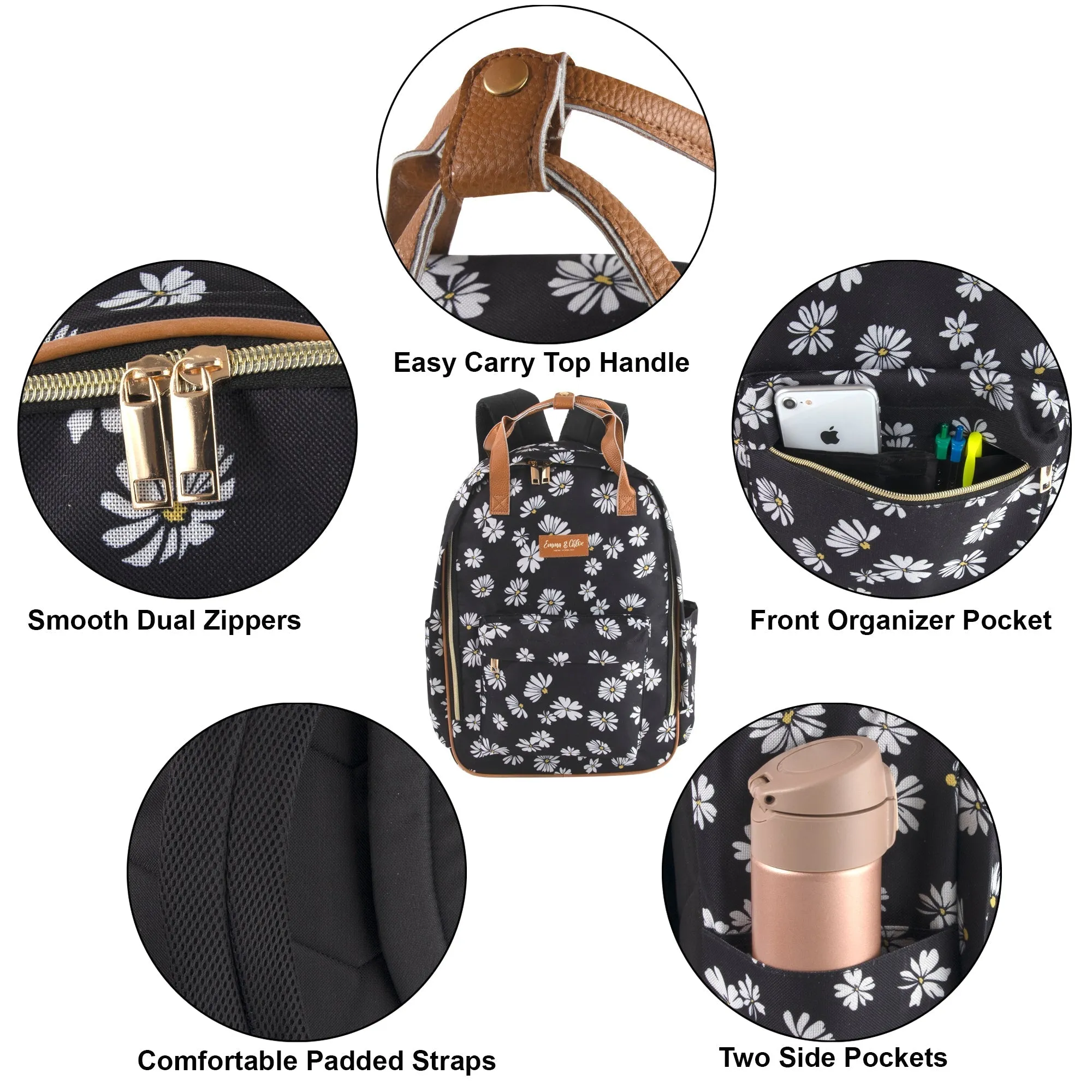 17-Inch Double Buckle Backpack With Laptop Pouch