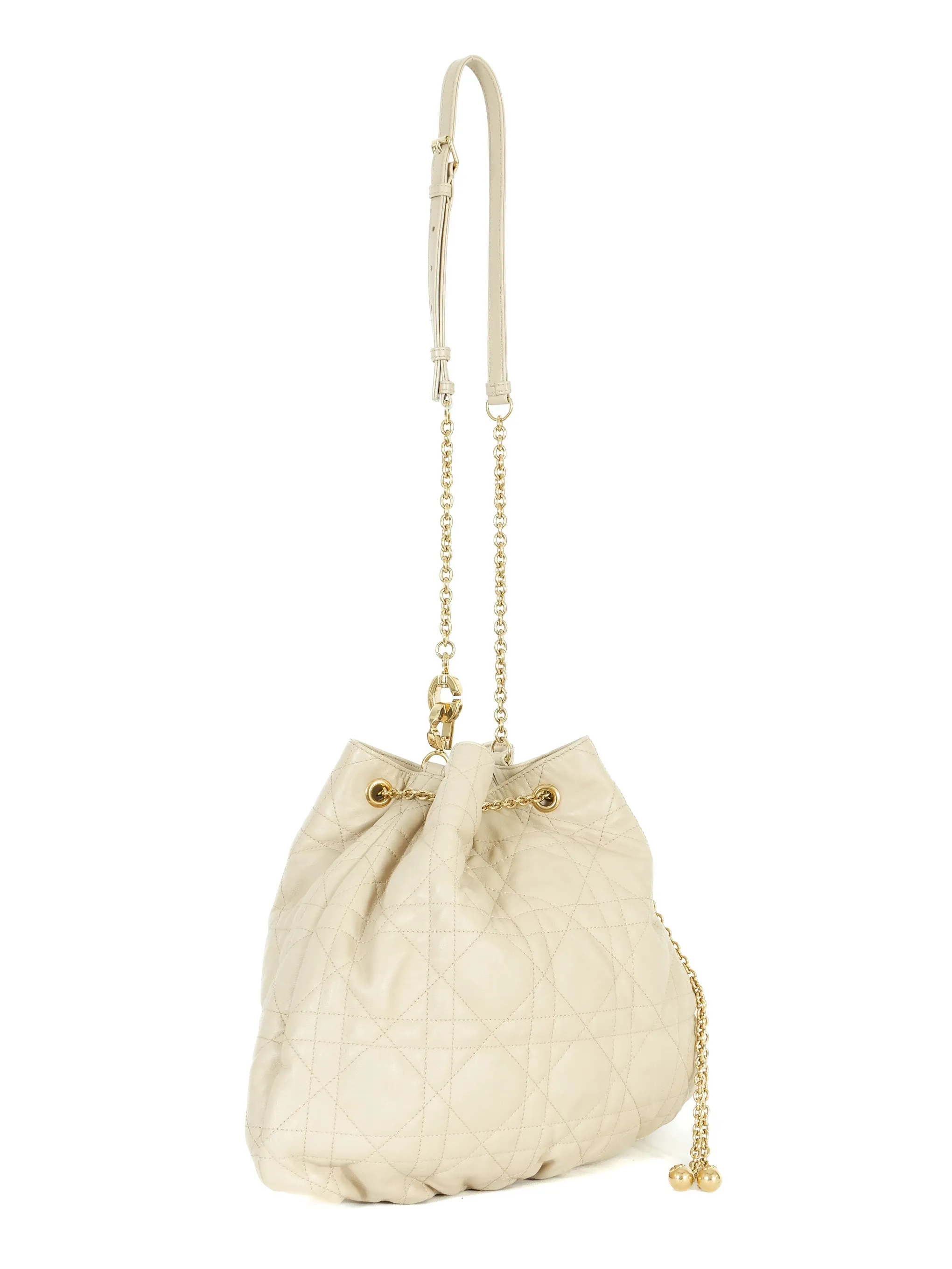 2023 Christian Dior Large Ammi Quilted Bucket Bag