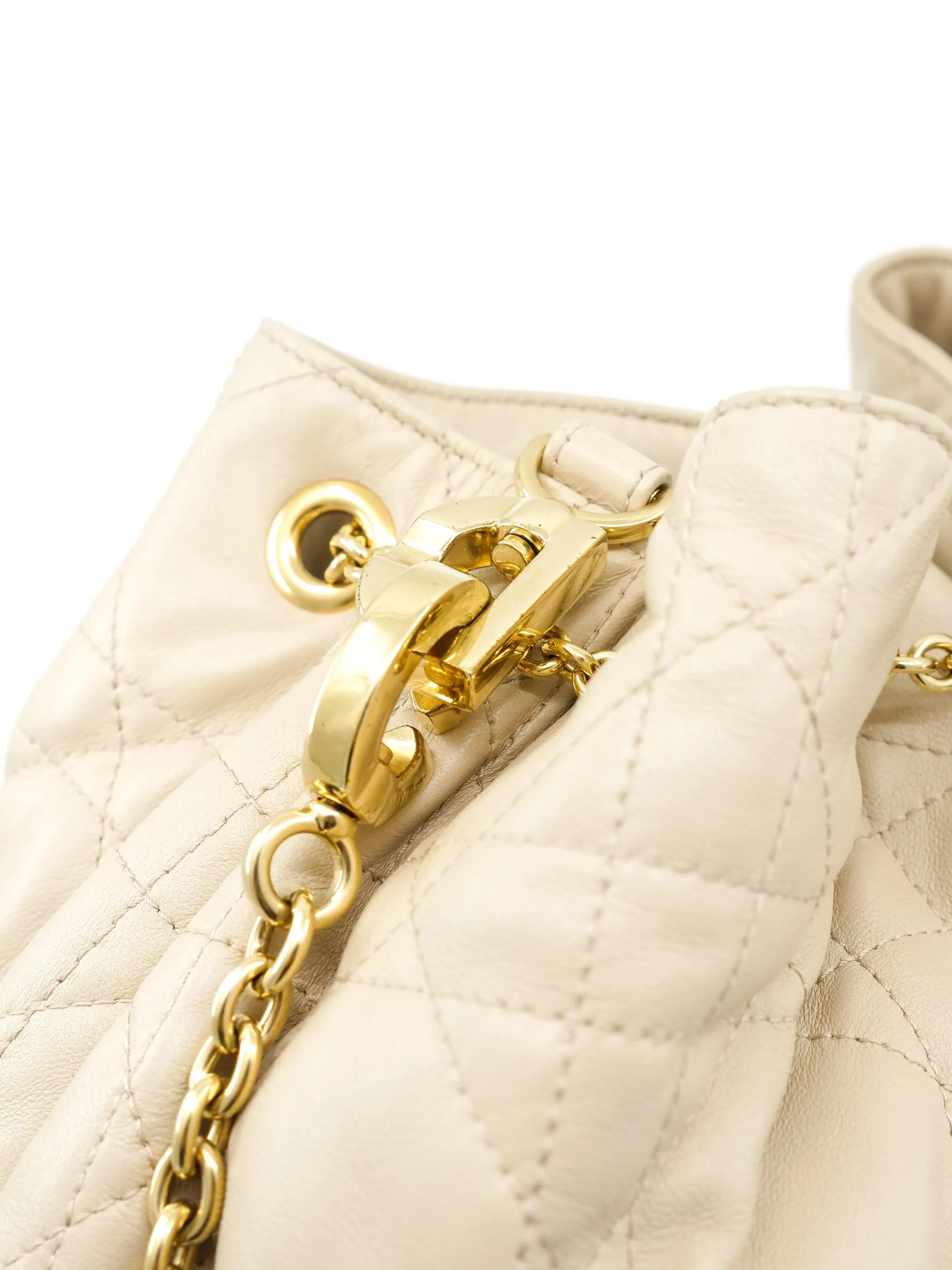 2023 Christian Dior Large Ammi Quilted Bucket Bag