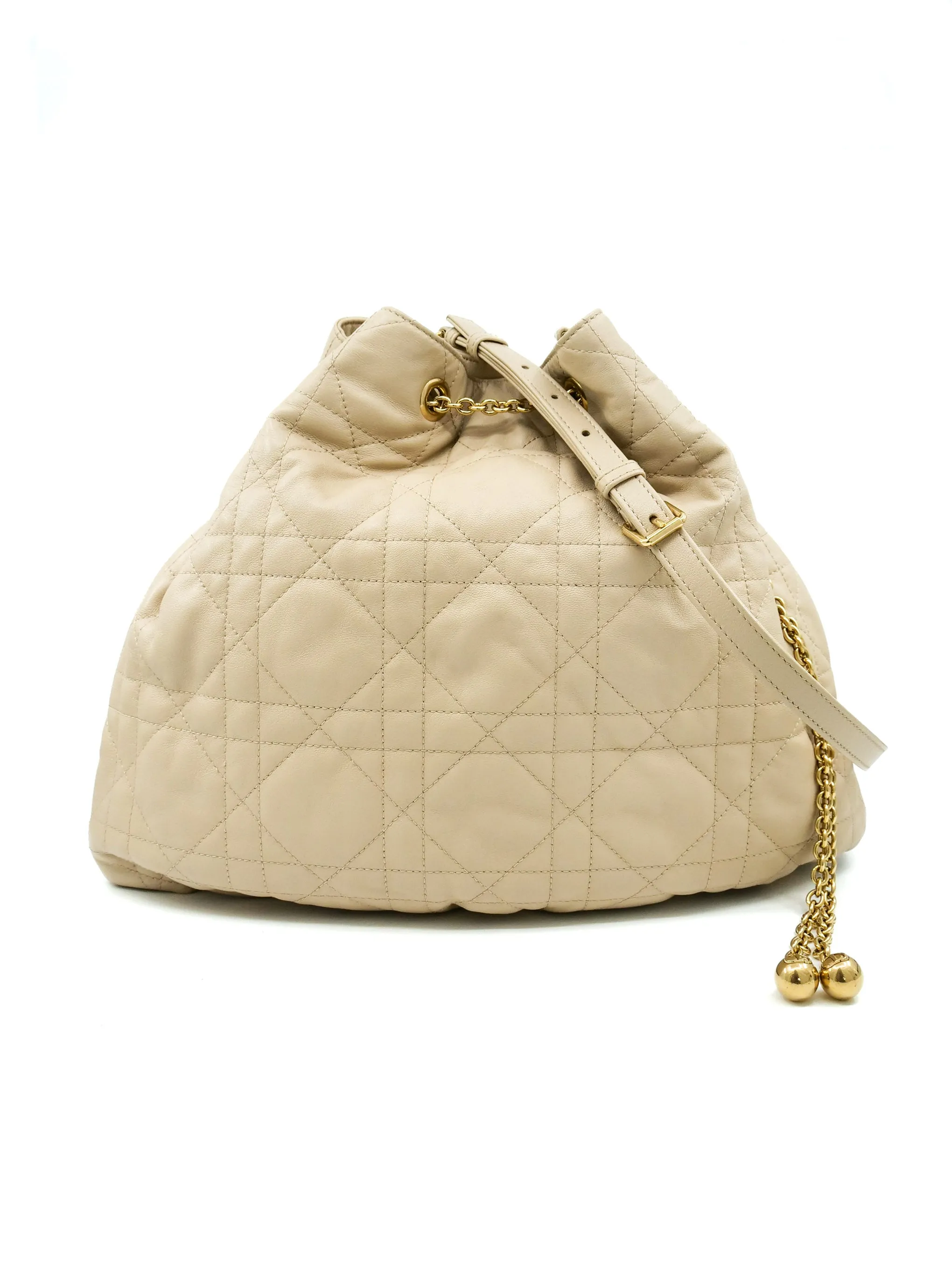 2023 Christian Dior Large Ammi Quilted Bucket Bag