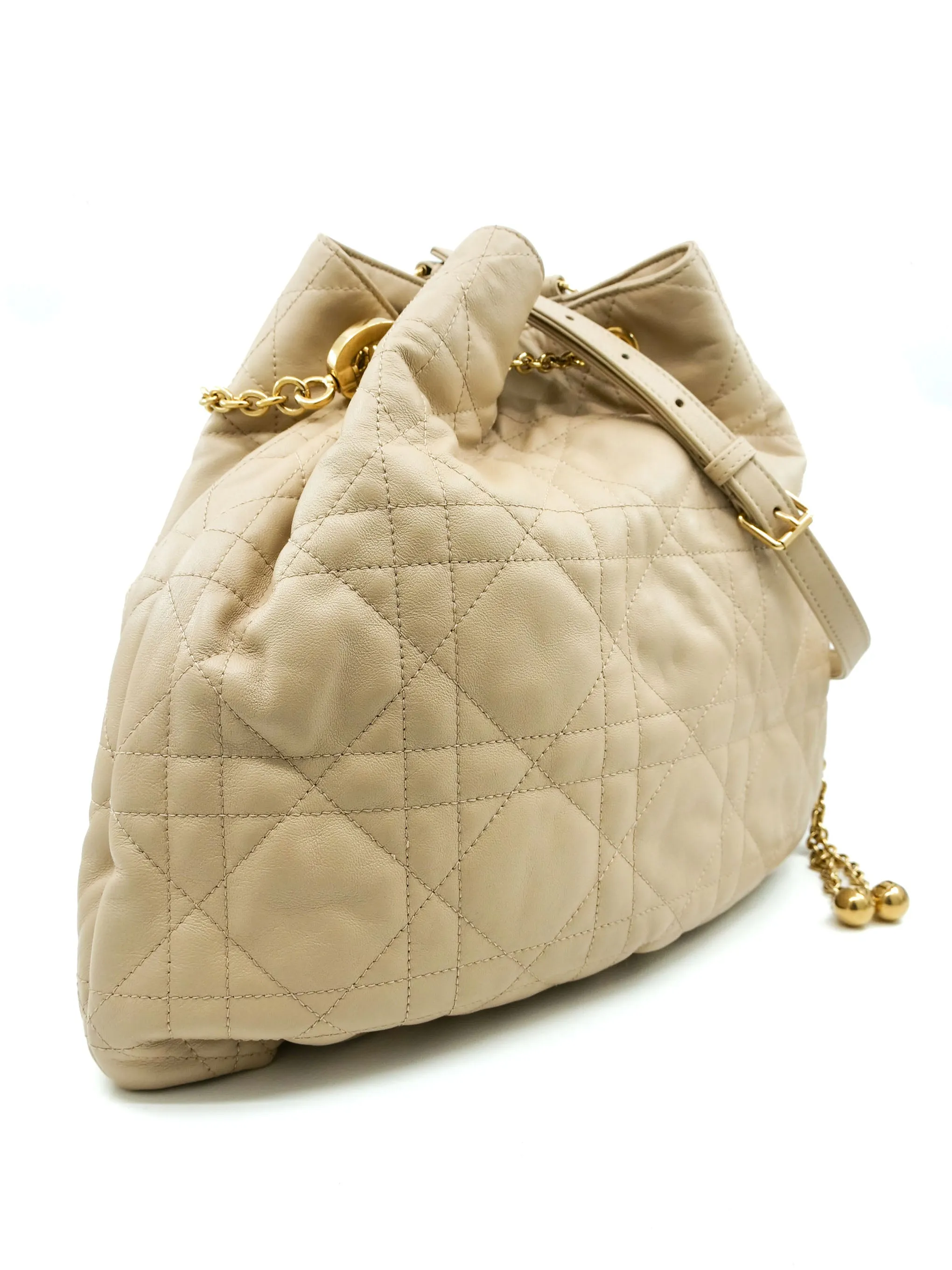 2023 Christian Dior Large Ammi Quilted Bucket Bag