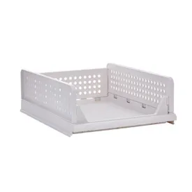 2Pcs Stackable Wardrobe Storage DIY Closet Organizer | Clothes Shelf Rack (2 x Small)