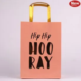 3 Pack Luxe Coral Party Bags