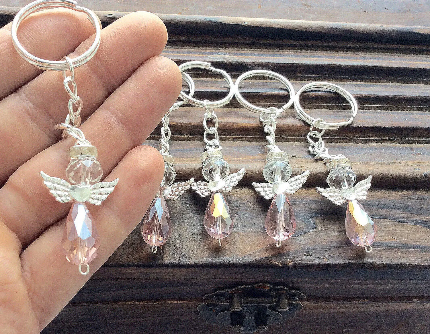 40pcs Angel keychain, christening favor, baptism angel favor, girl keychain, boy keychain, baptism keychain, favor keychain
