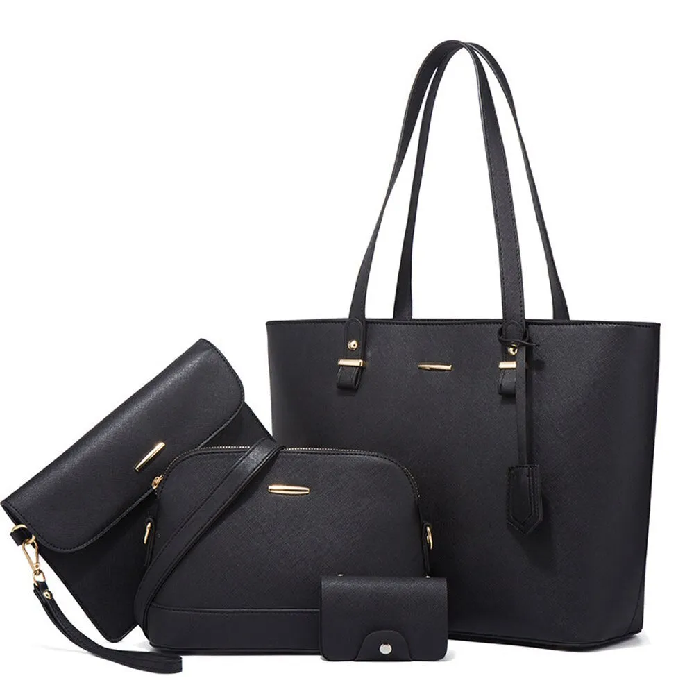 4Psc Set Women Handbags