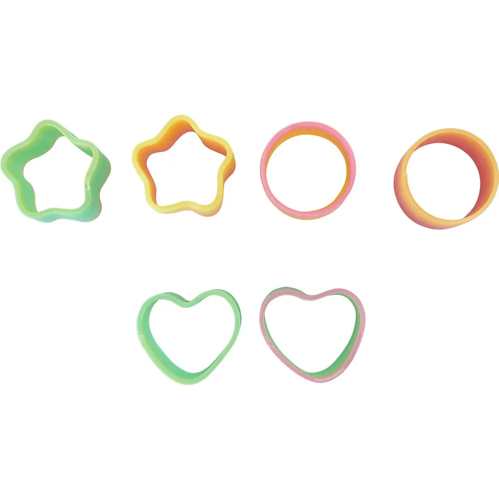 6 Pack Rainbow Spring Toy