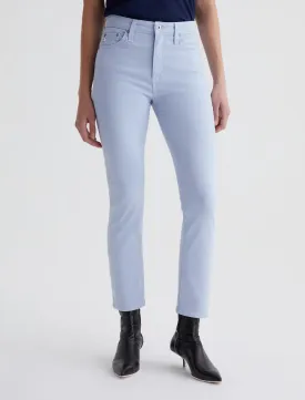 AG Mari Crop High Rise Slim Straight - Blue Whisper