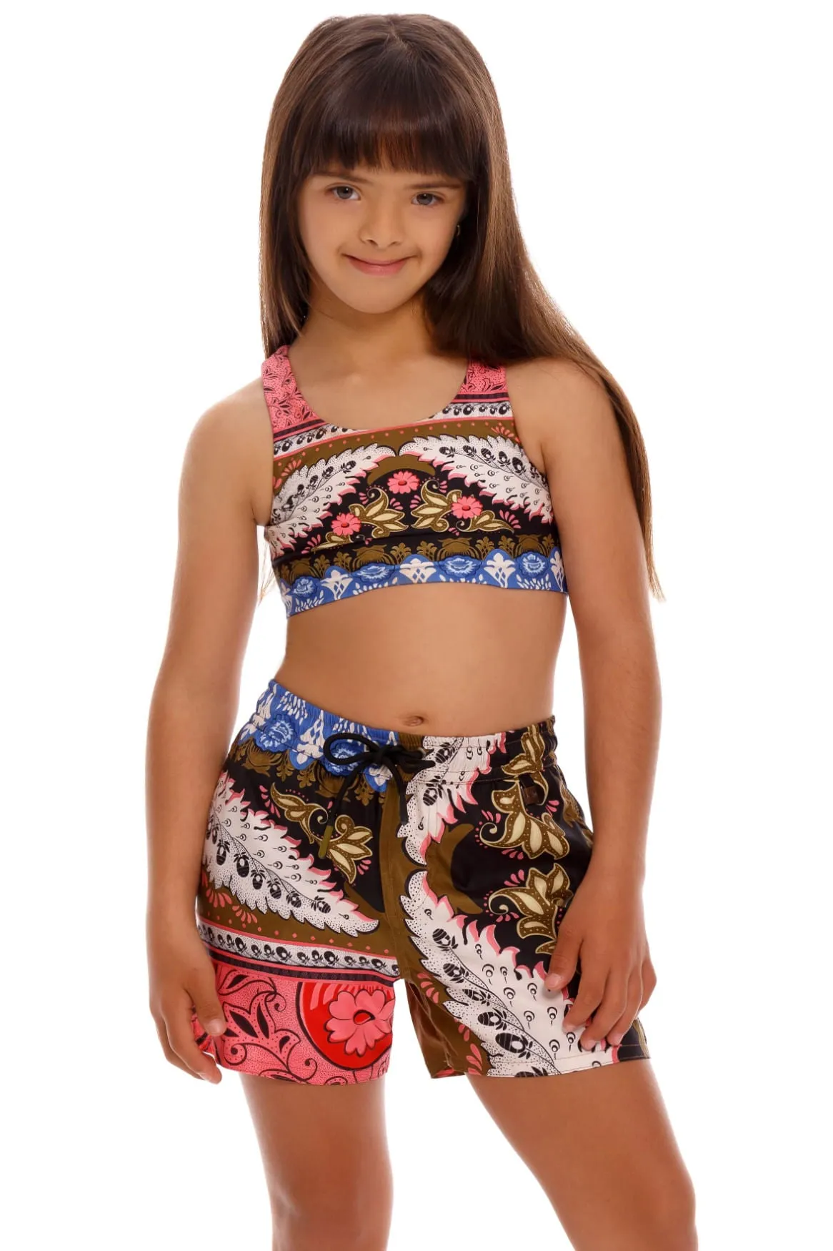 Agua Bendita Antiq Nick Swim Trunks