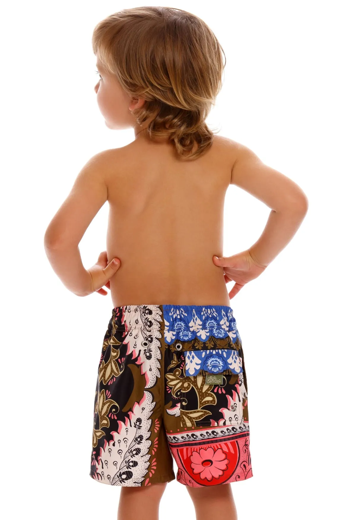 Agua Bendita Antiq Nick Swim Trunks