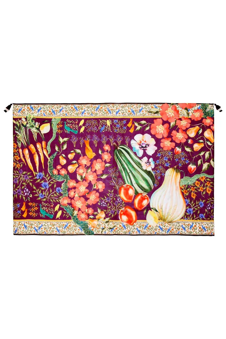 Agua Bendita Marine Seed Sarong Cover Up