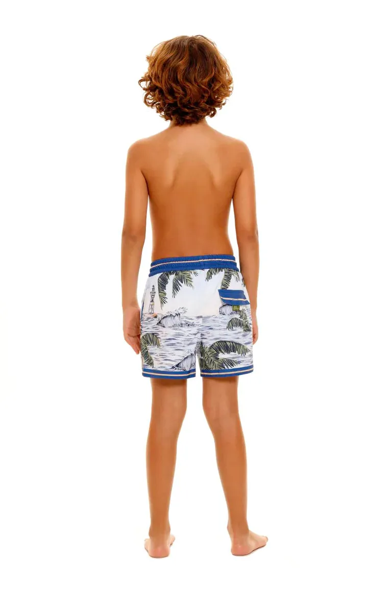 Agua Bendita Nick Kai Kid's Trunks
