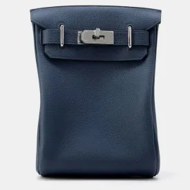 Akkad Blue de Prusse Togo Leather Size PM