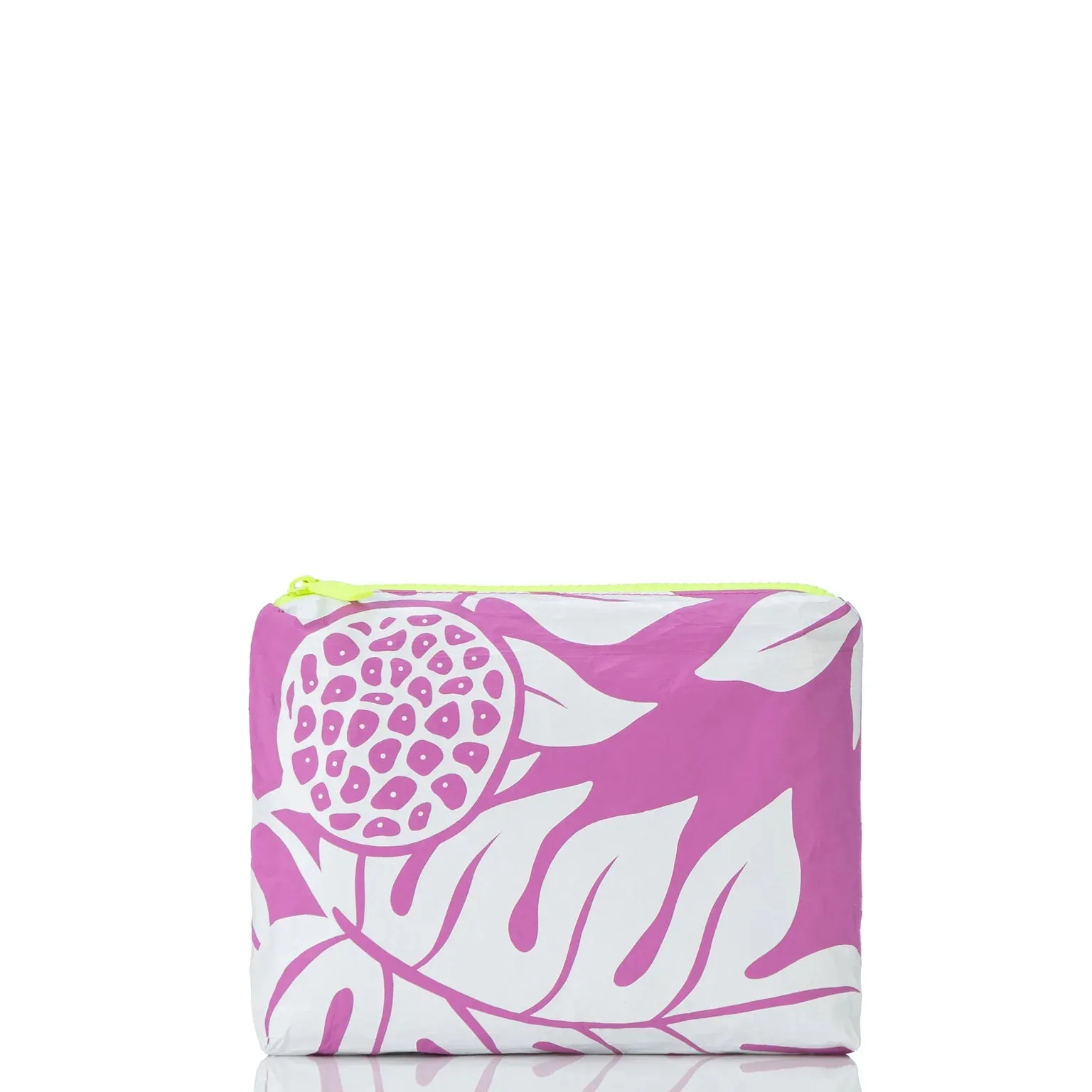 ALOHA Collection Holomua Small Pouch - White On Orchid