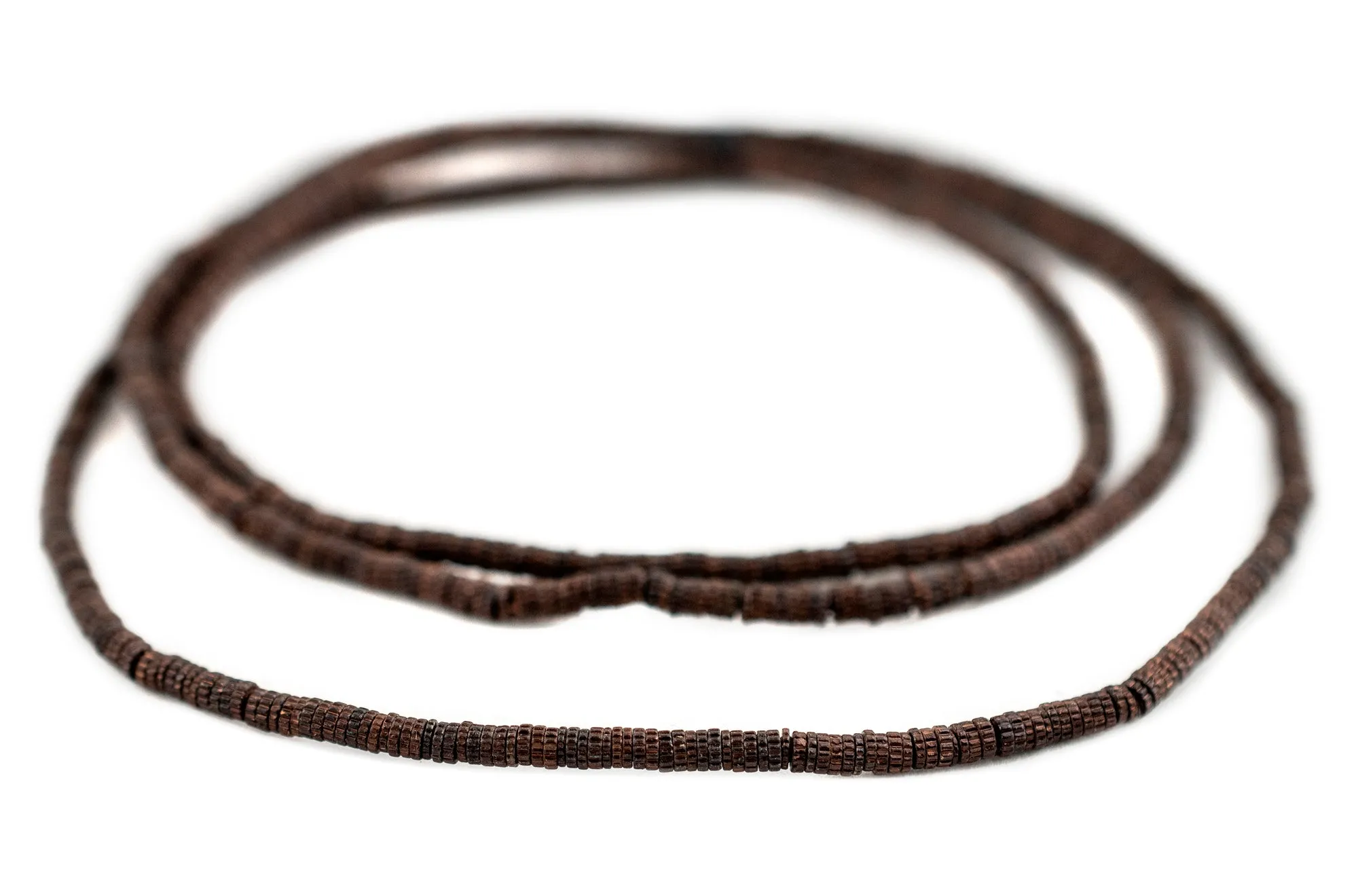 Antique Copper Patterned Gear Beads (2mm)