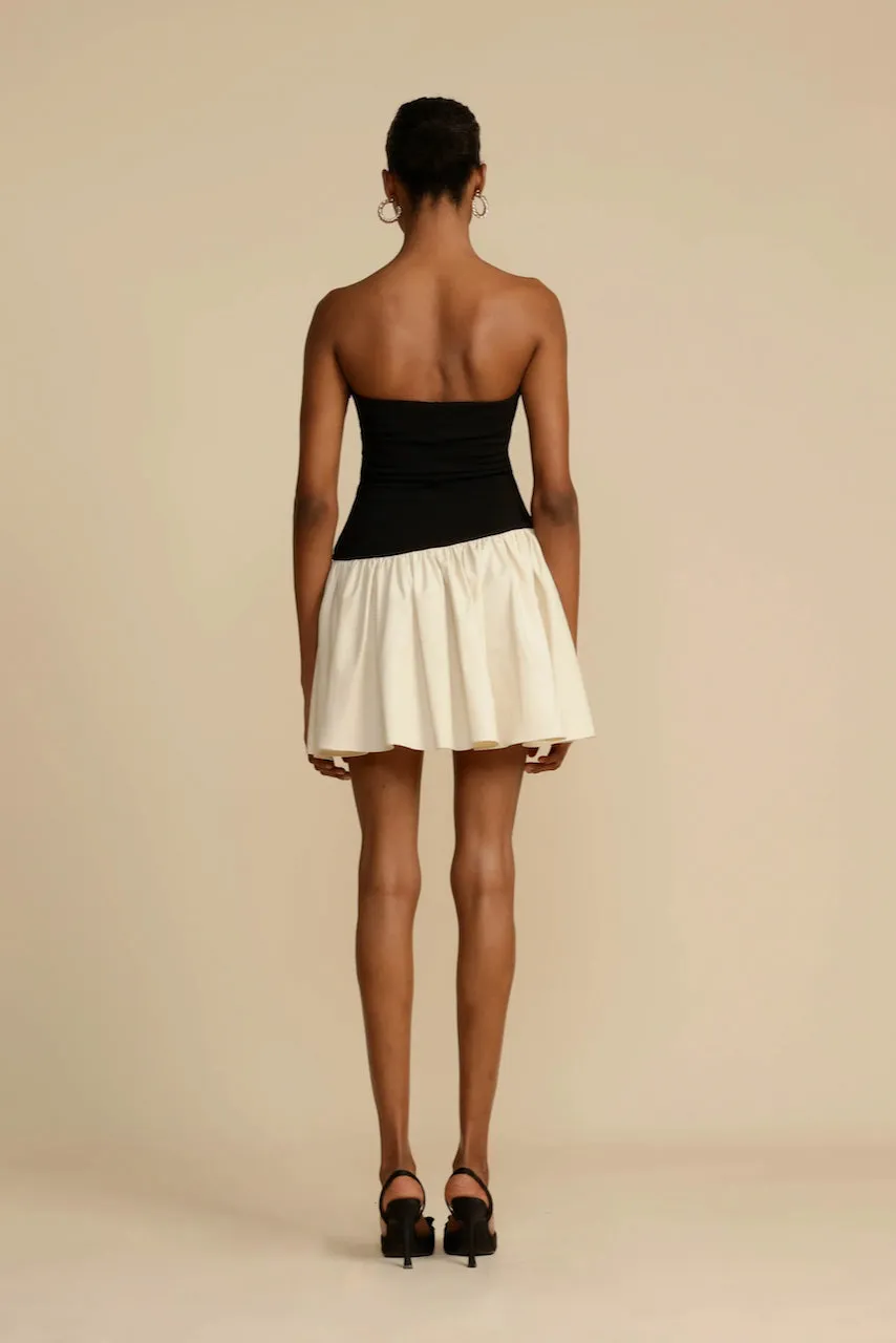 Arcina Ori Celine Dress - Black/Cream