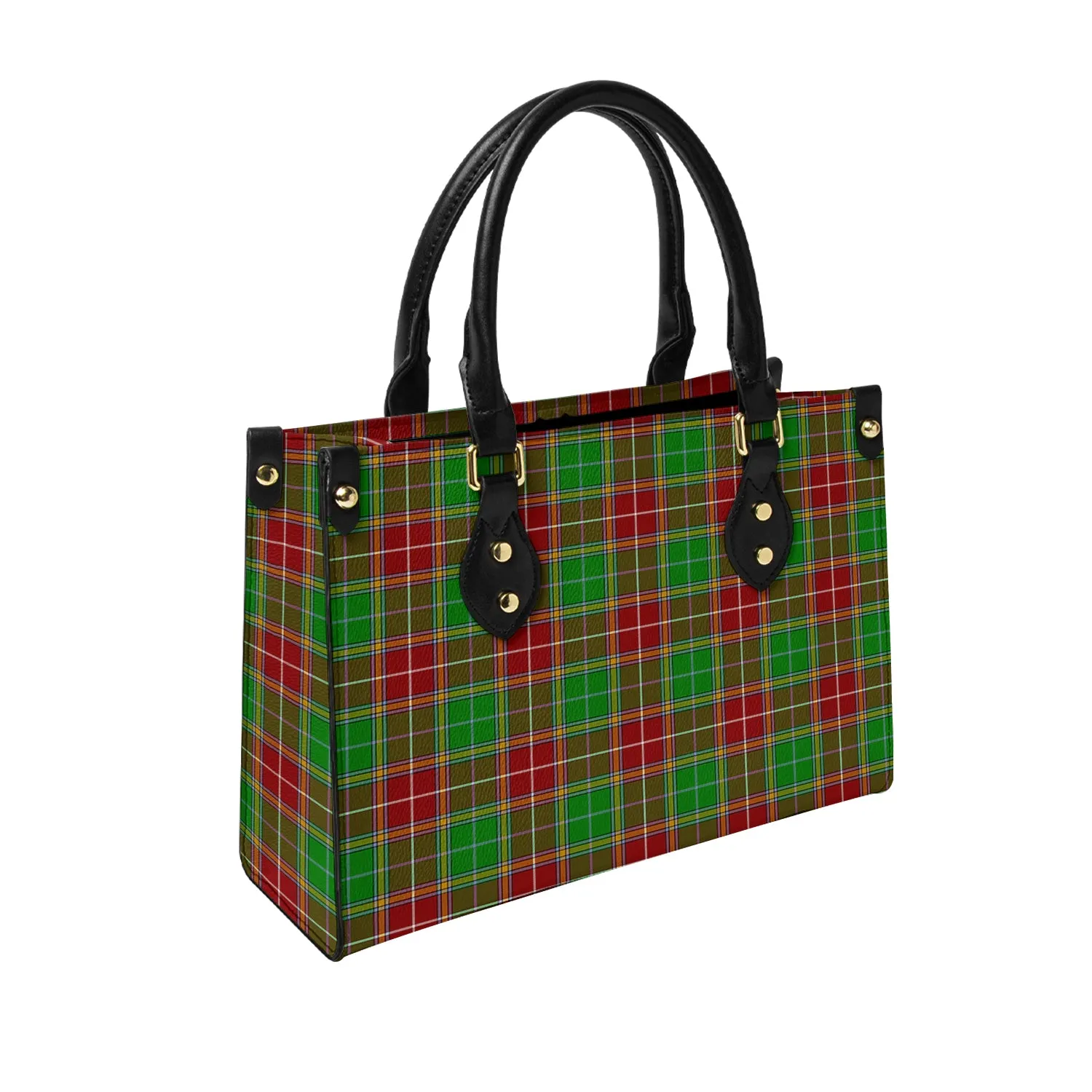 Baxter Modern Tartan Leather Bag