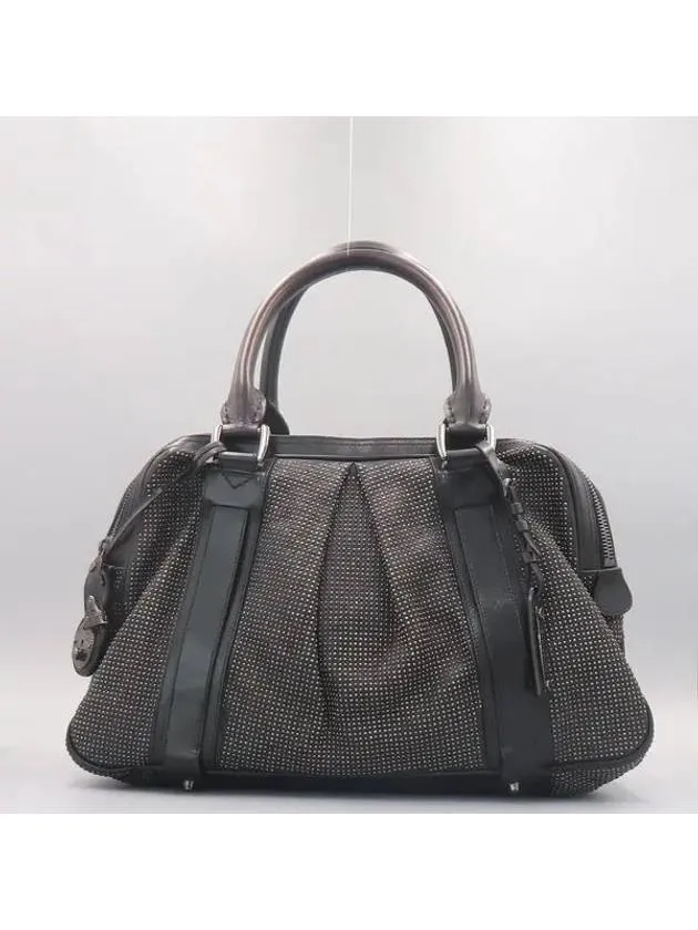 Black color tote bag