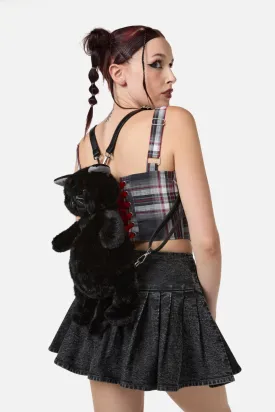 Black Kitty Backpack