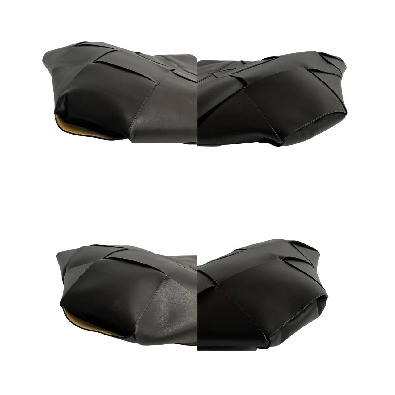 Bottega Veneta Leather Canvas Tote Bag