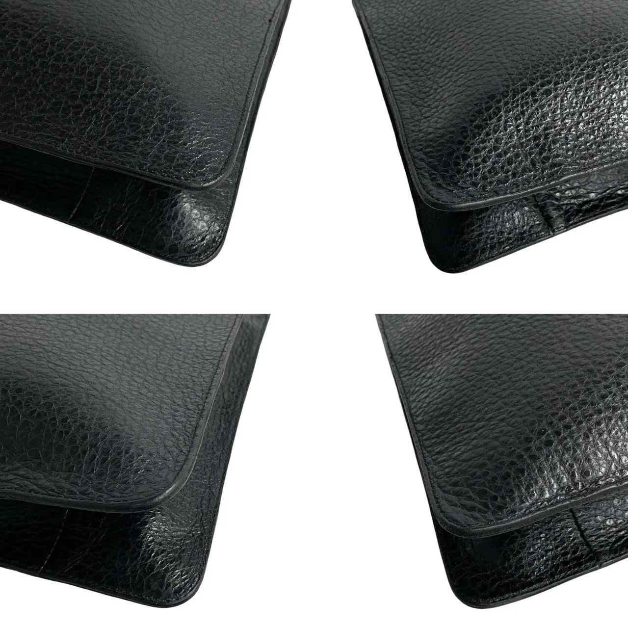 Bottega Veneta Leather Intrecciato Business Handbag