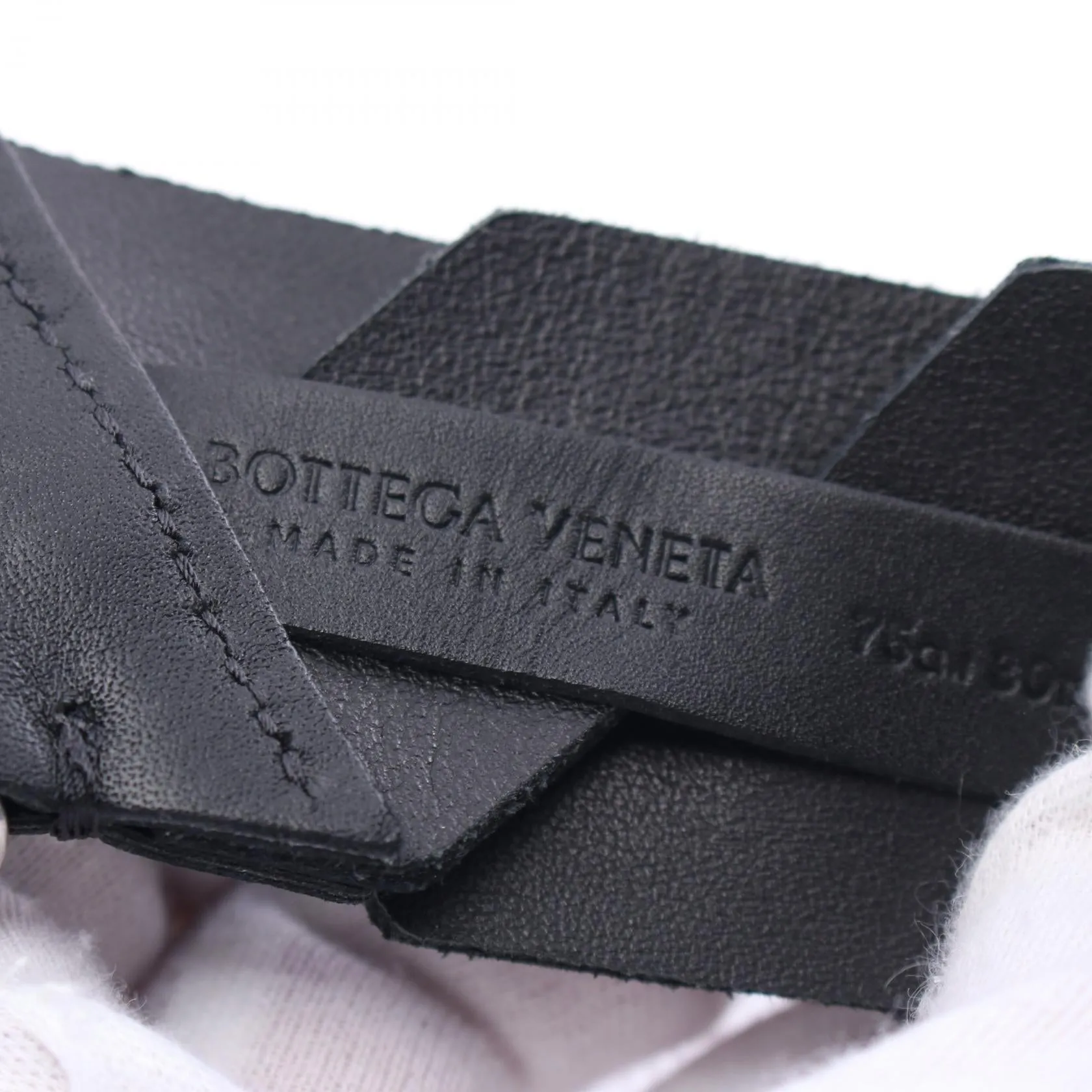 Bottega Veneta Leather Plaster Belt 620225