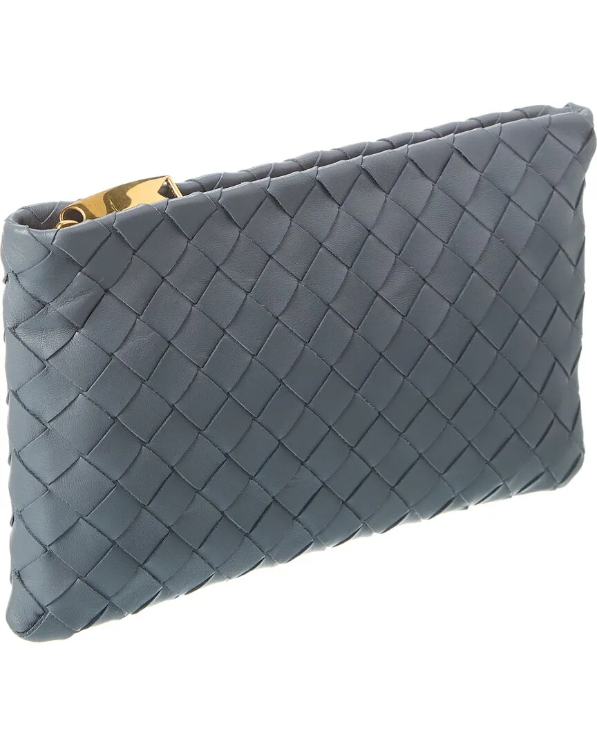 Bottega Veneta Small Intrecciato Leather Pouch