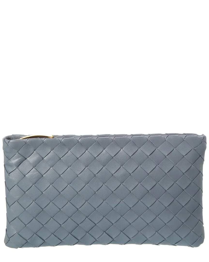 Bottega Veneta Small Intrecciato Leather Pouch