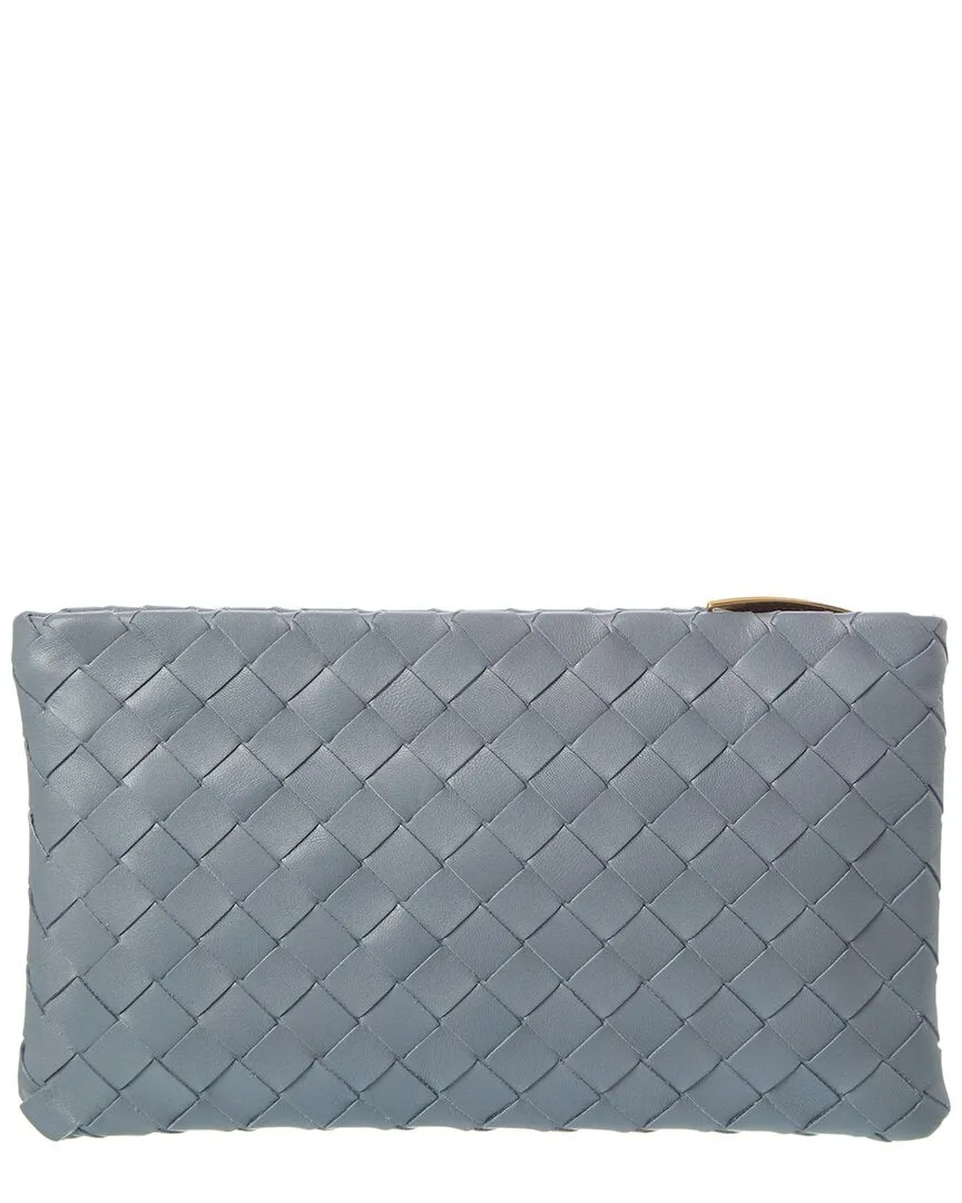 Bottega Veneta Small Intrecciato Leather Pouch