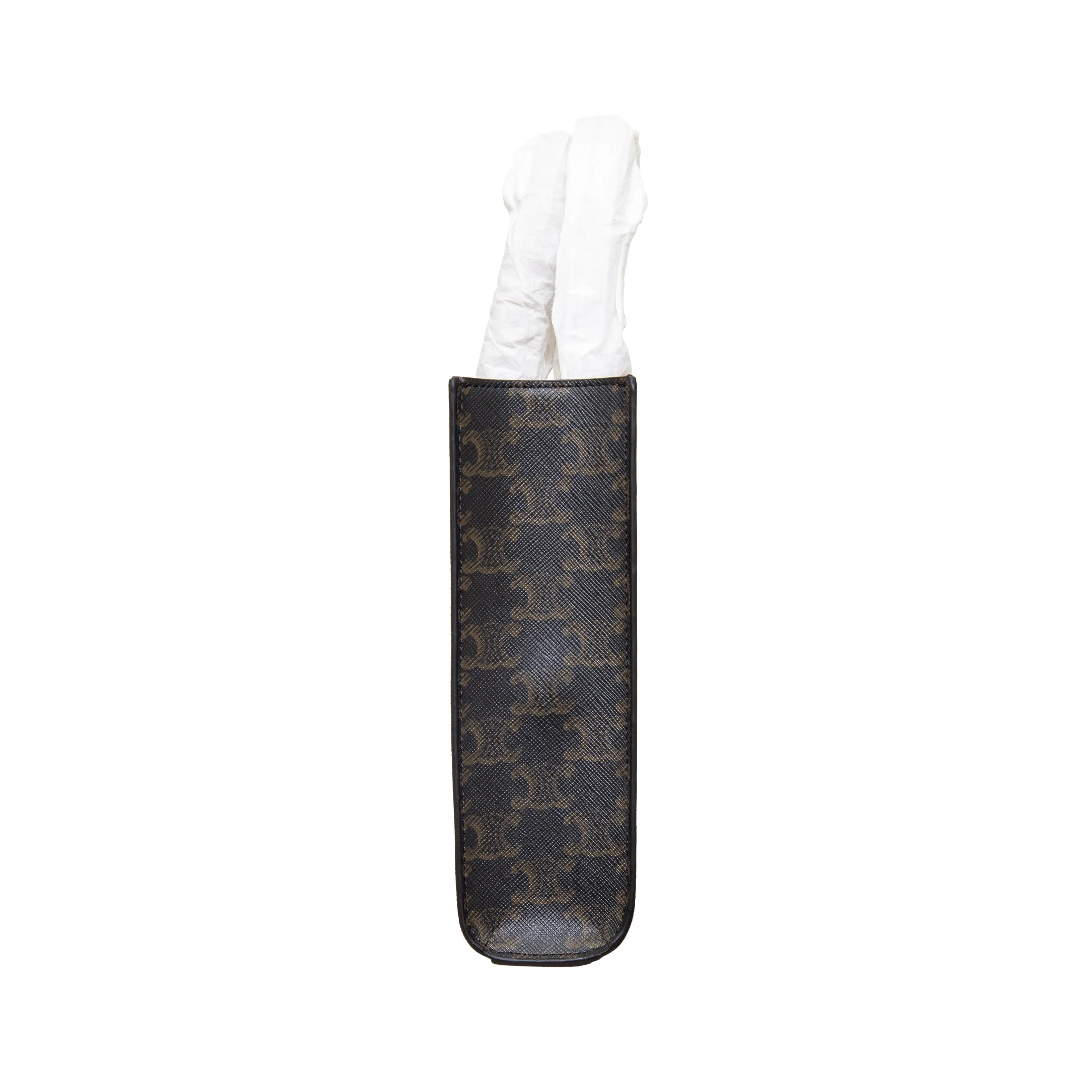 CELINE Celine Mini Vertical Cabas Tote with Embroidery