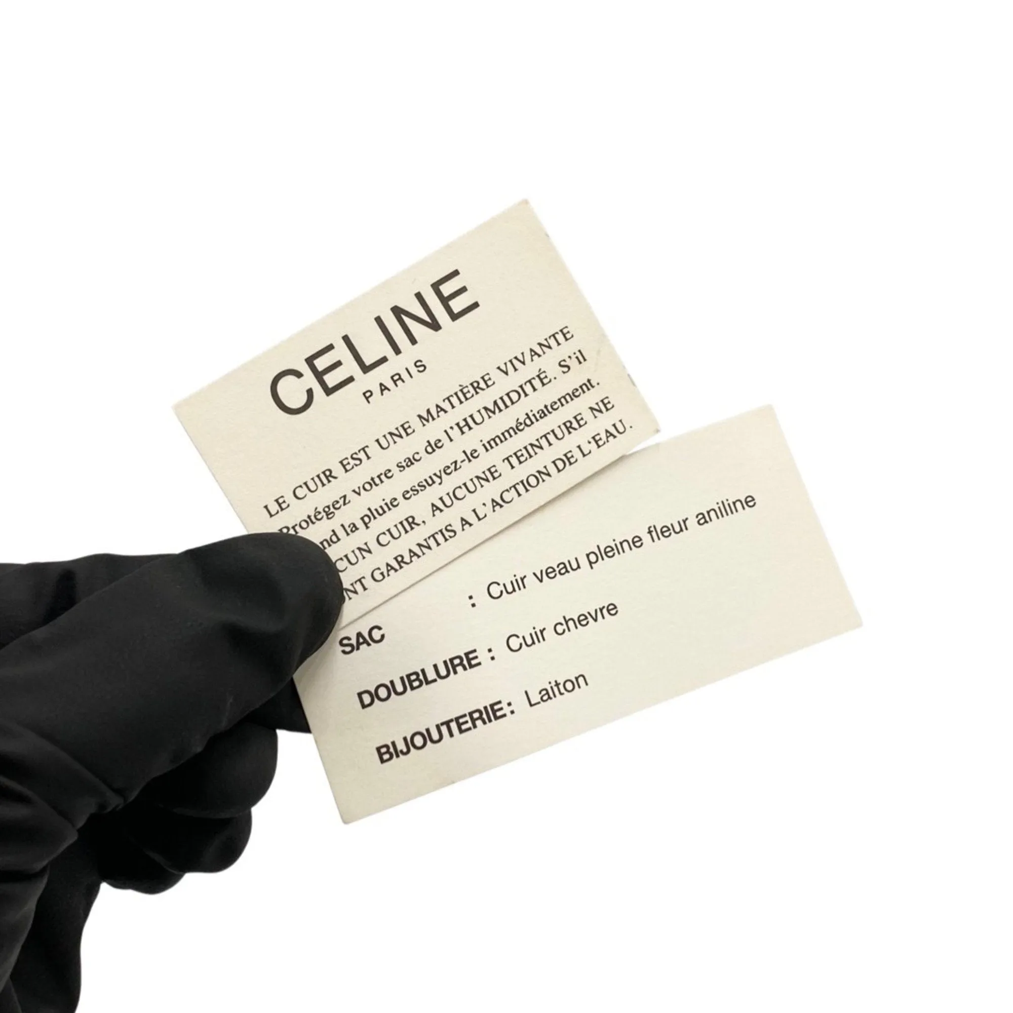 CELINE Logo du cercle Handbag