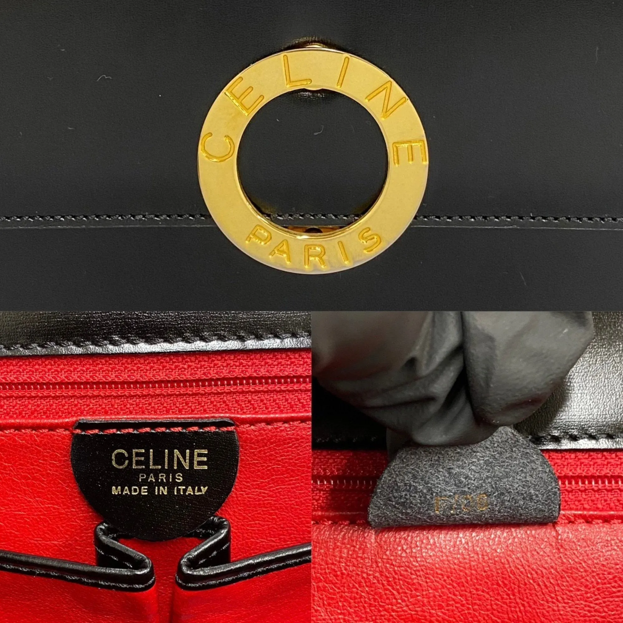 CELINE Logo du cercle Handbag