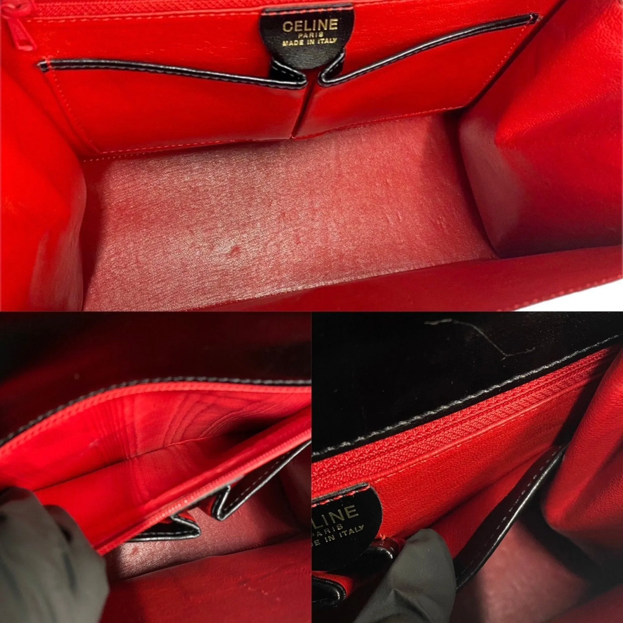 CELINE Logo du cercle Handbag