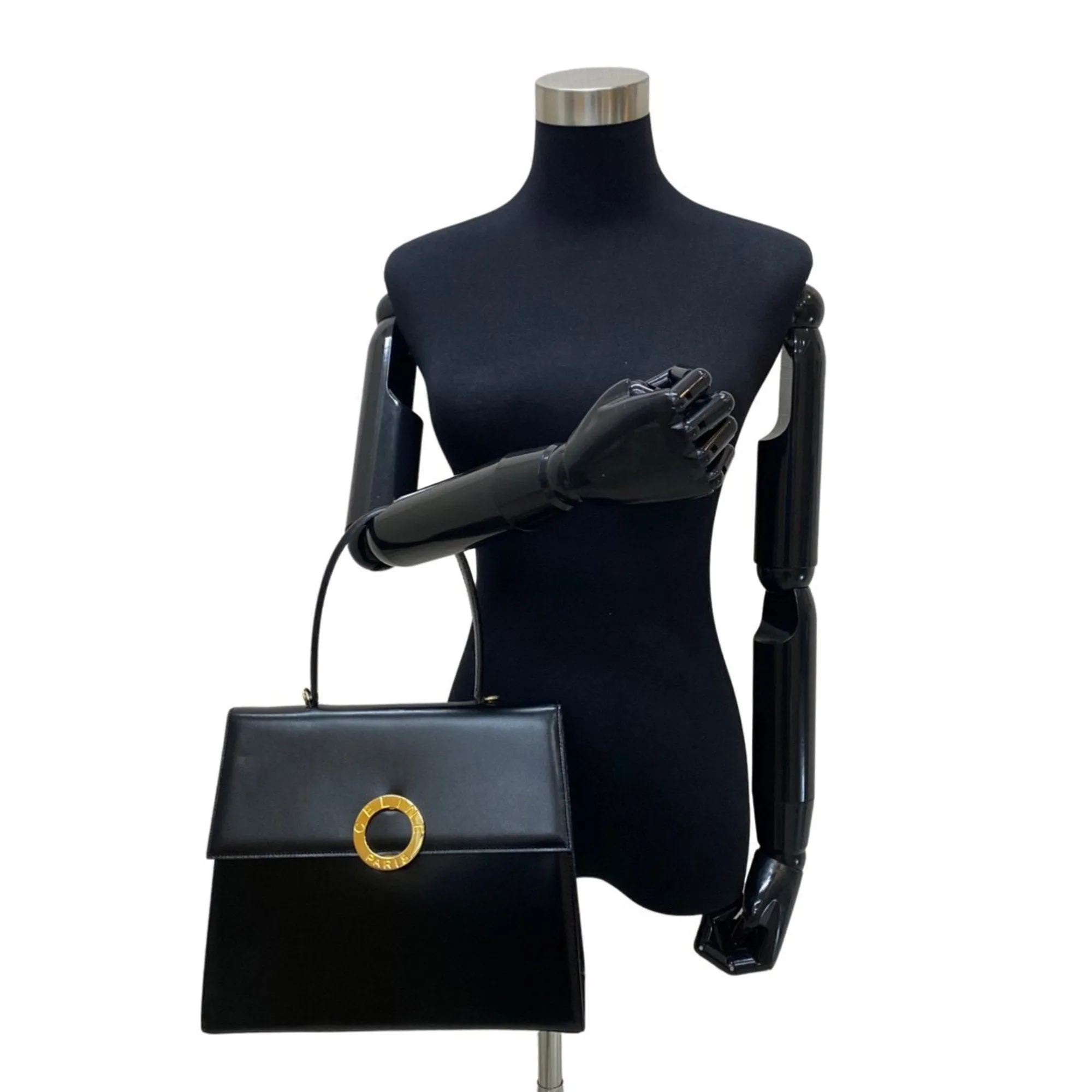 CELINE Logo du cercle Handbag