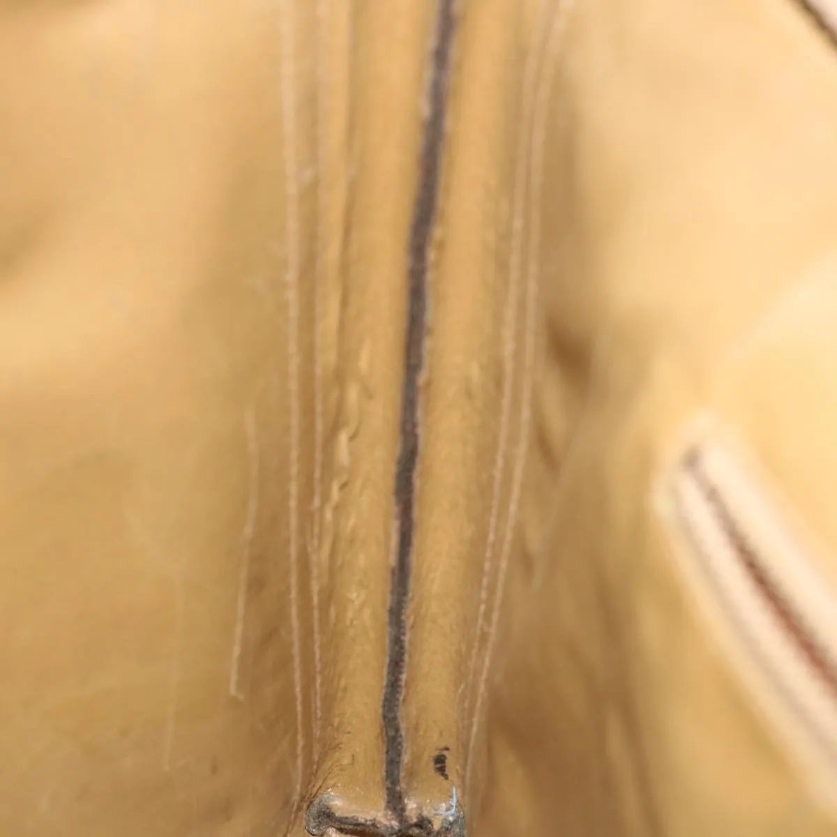 CELINE Macadam Canvas Clutch Bag PVC Brown Auth 68613
