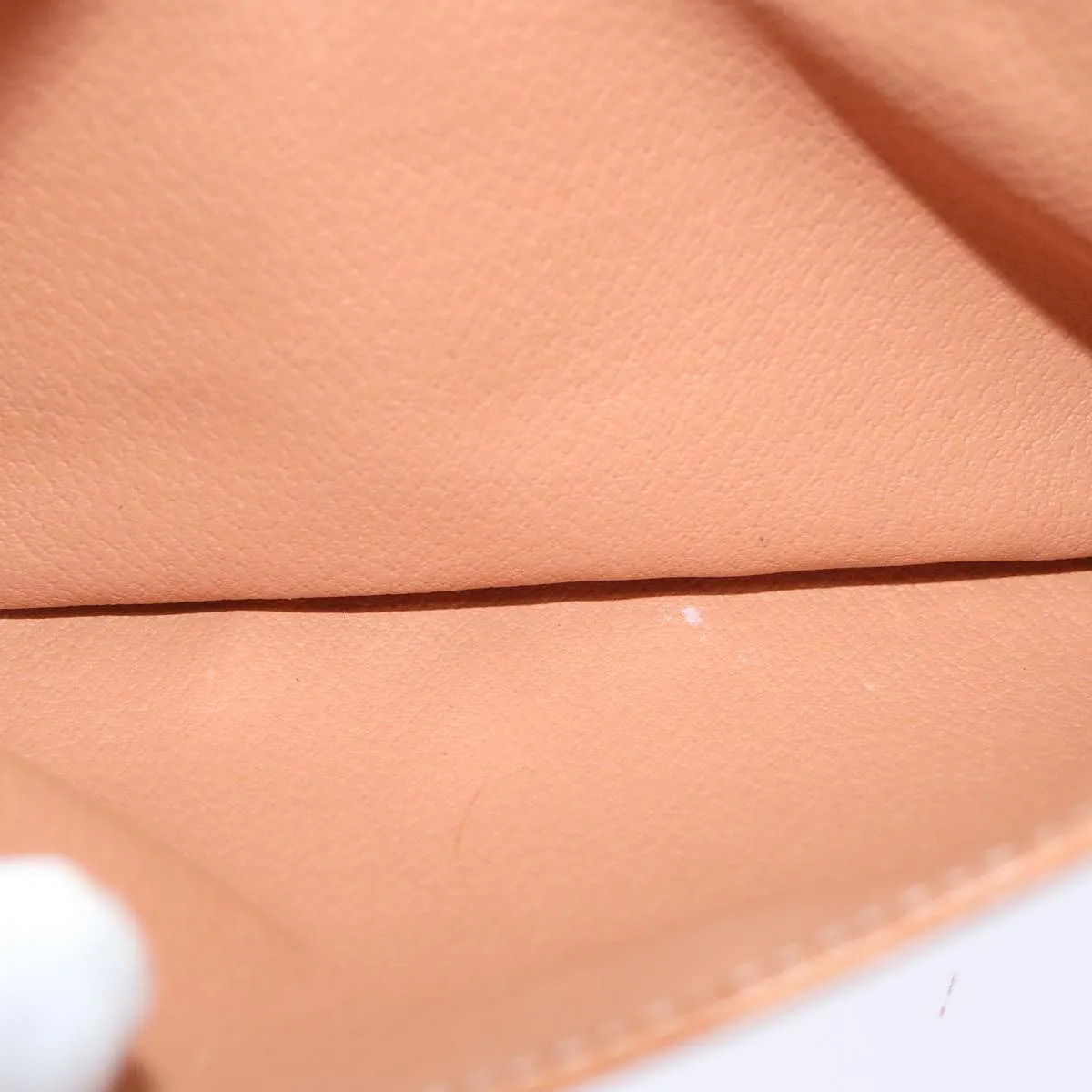 CELINE Macadam Canvas Clutch Bag PVC Brown Auth bs14049