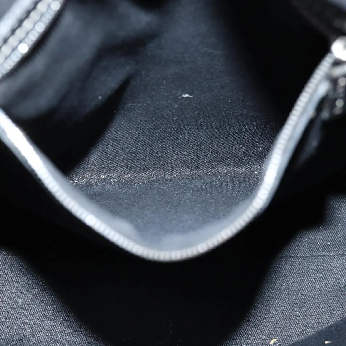 CELINE Macadam Canvas Tote Bag Gray Auth bs14323