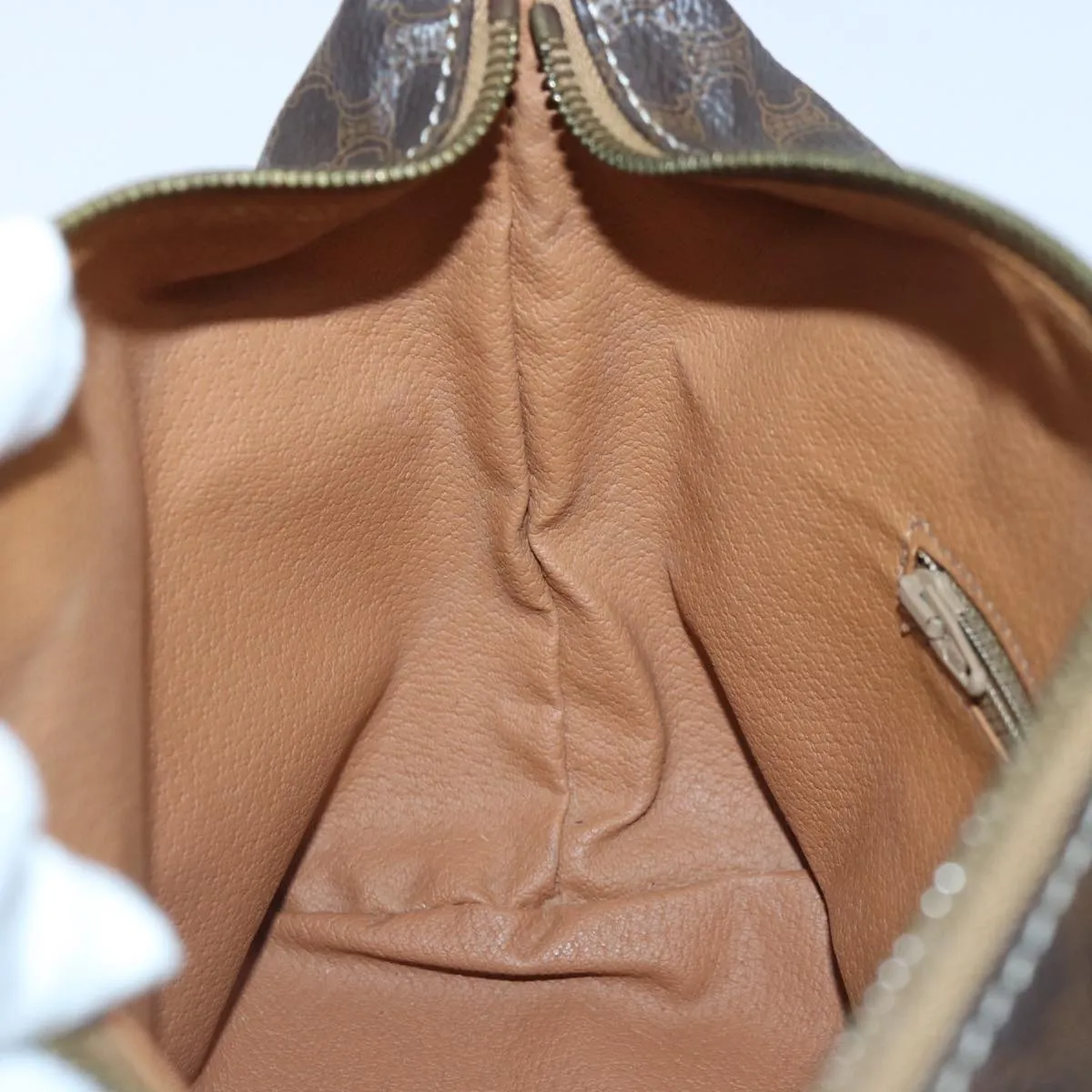 CELINE Macadam Clutch Bag
