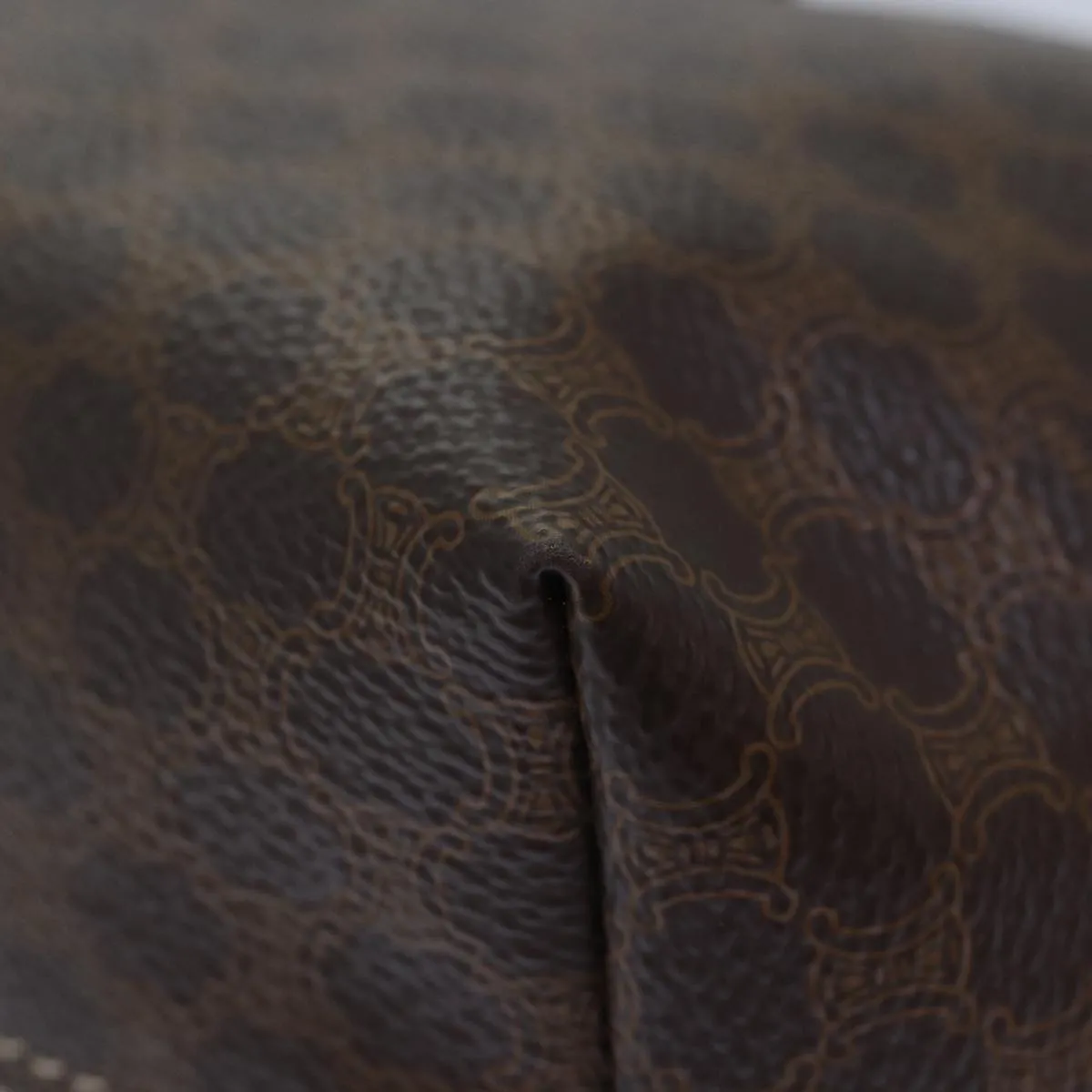 CELINE Macadam Clutch Bag