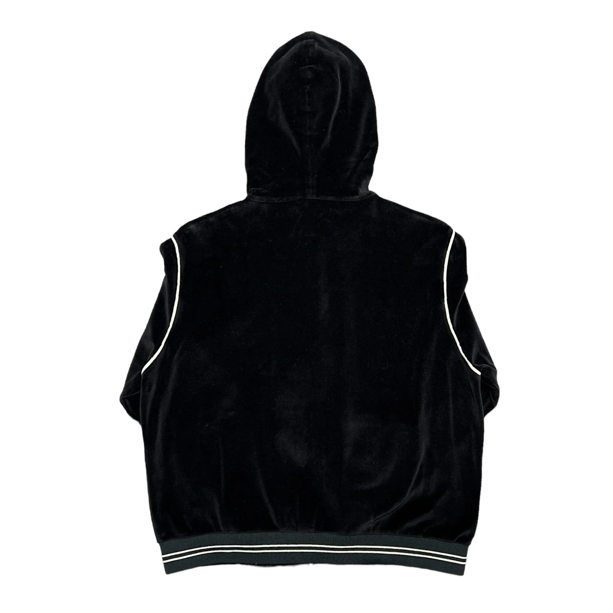 Celine Small Logo Track Hooded Sweatshirt Black Pre-Owned