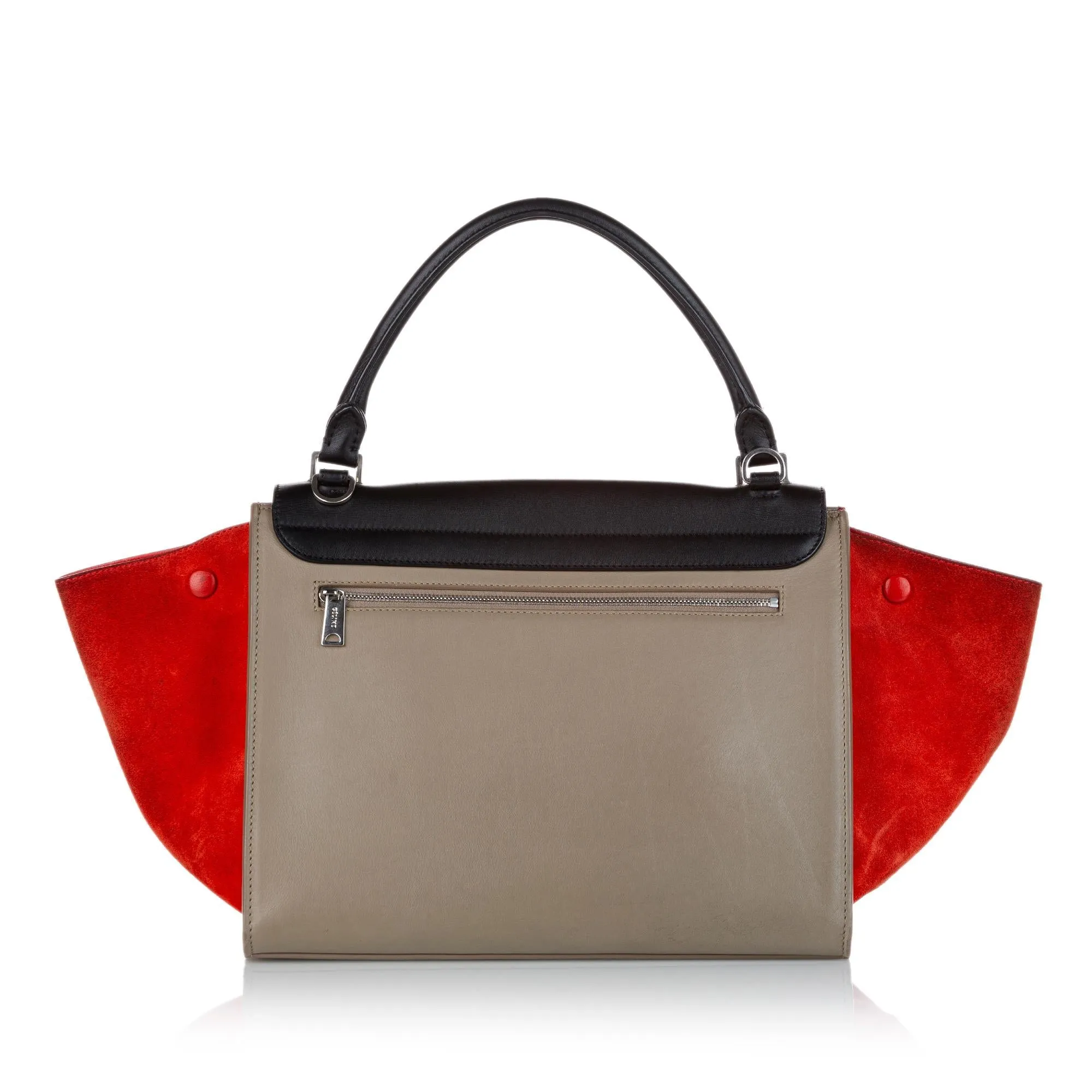 Celine Trapeze Leather Handbag