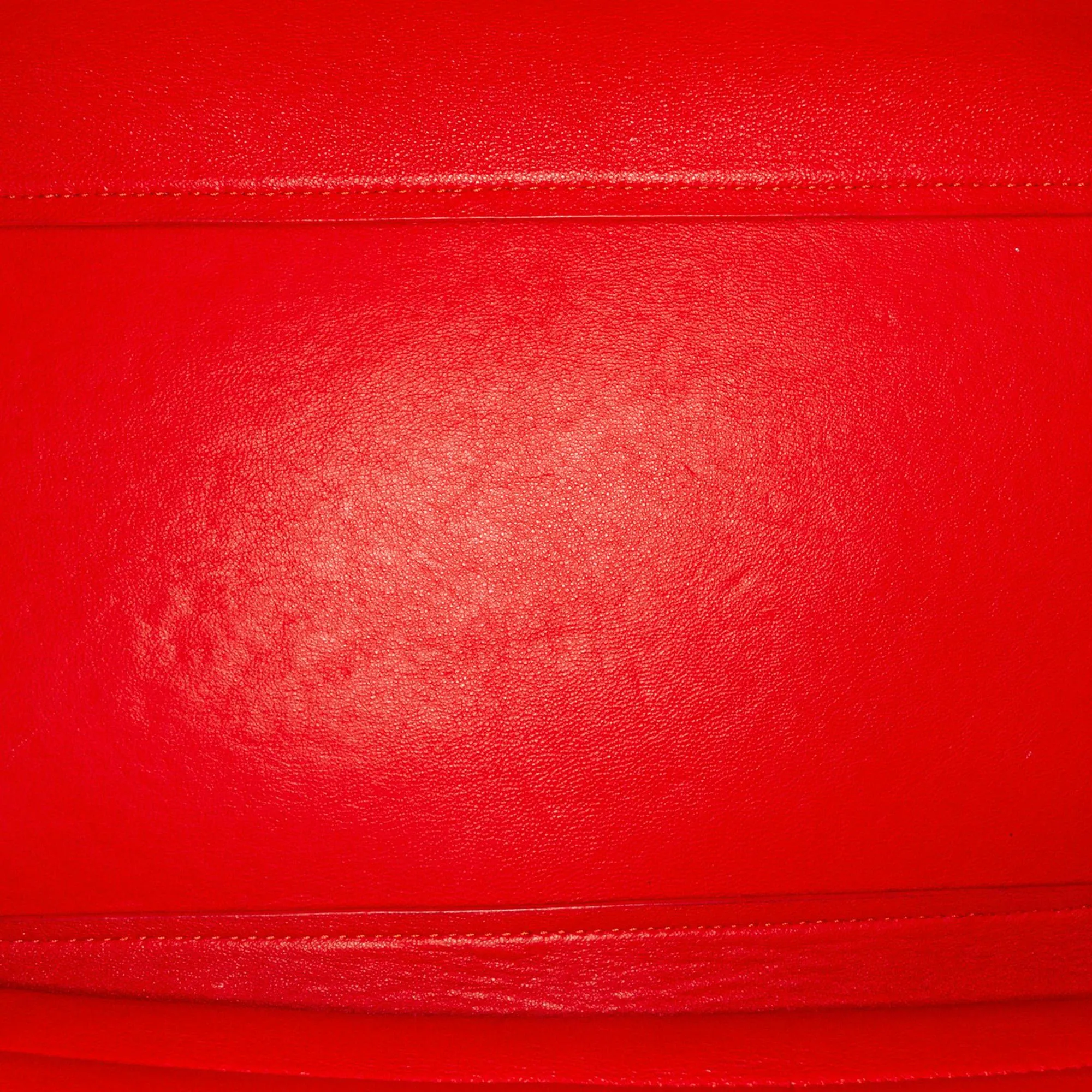 Celine Trapeze Tricolor Leather Satchel