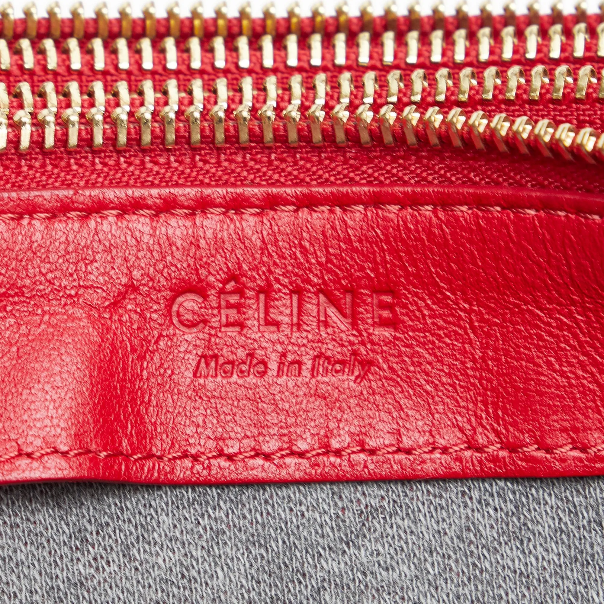 Celine Trio Leather Crossbody Bag (SHG-nBZvIh)