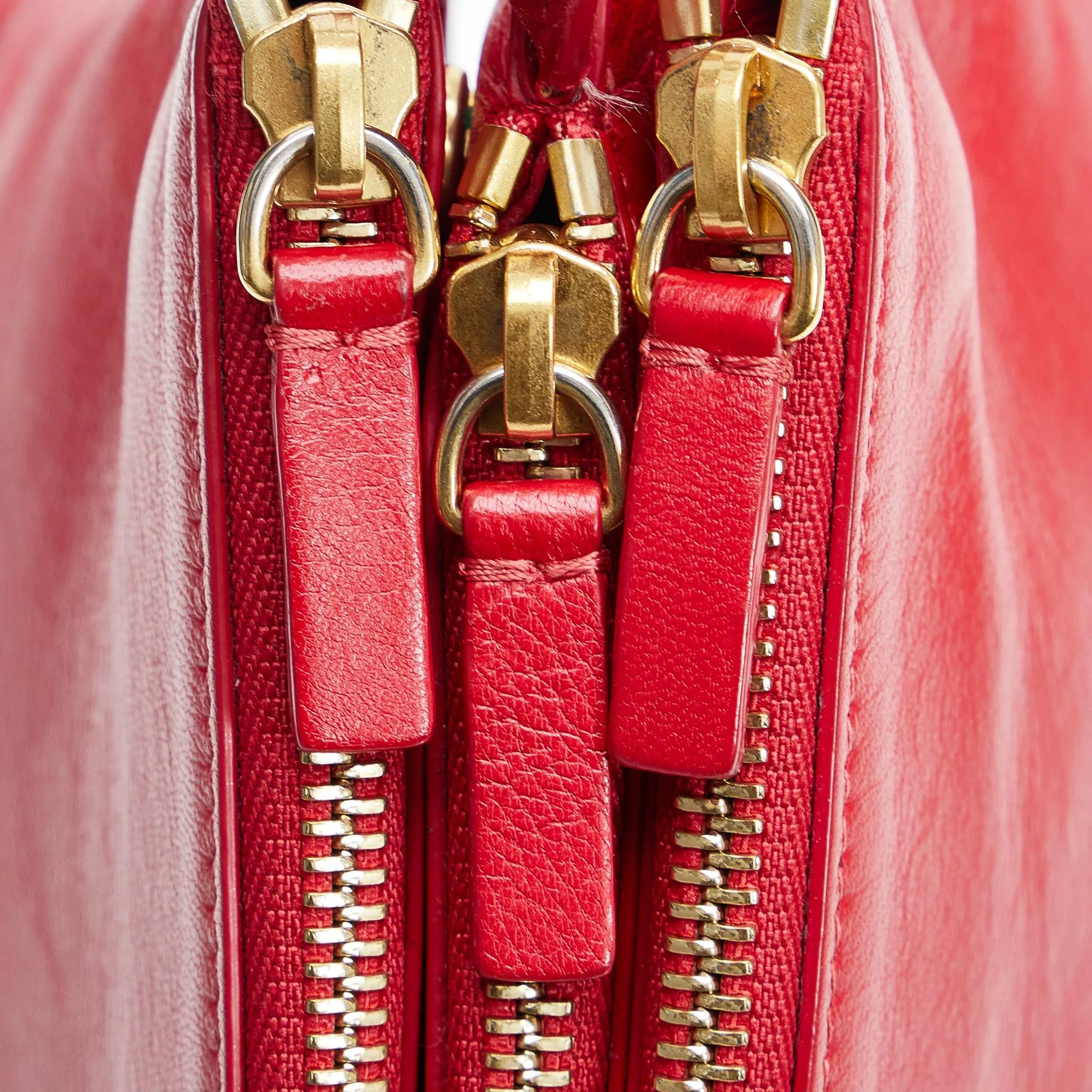 Celine Trio Leather Crossbody Bag (SHG-nBZvIh)