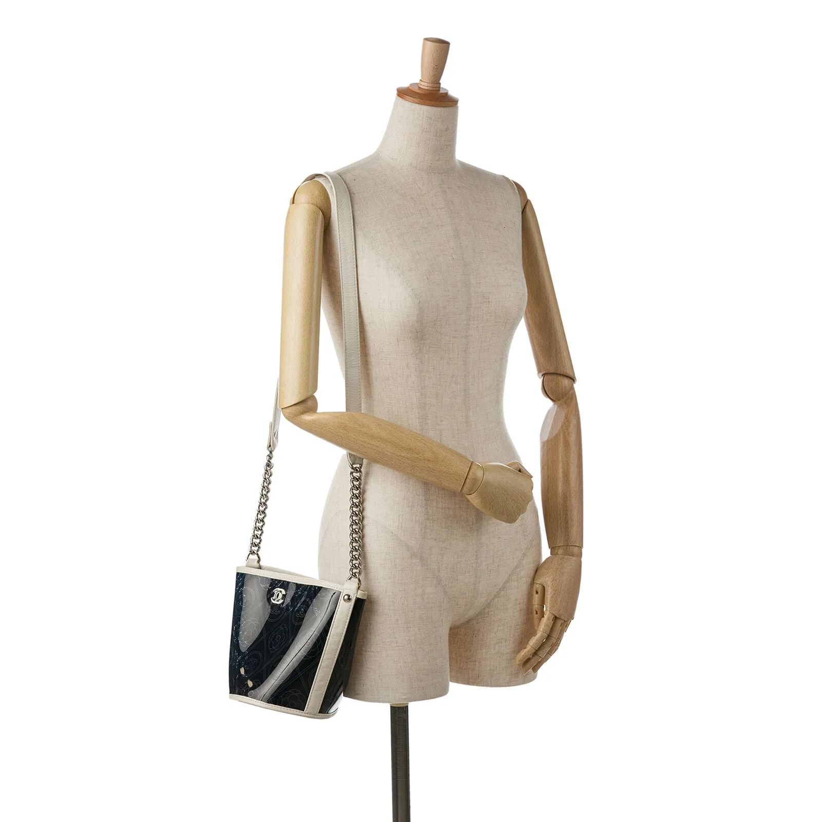 Chanel Crumpled Calfskin Camellia