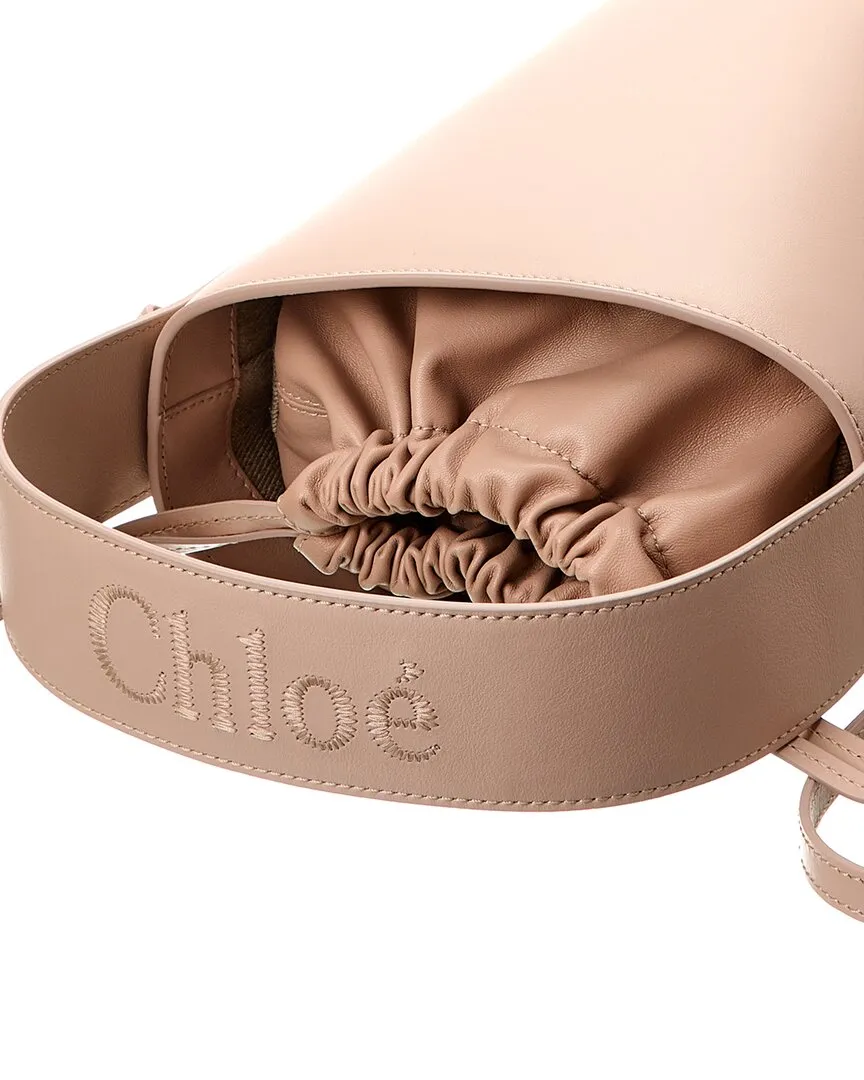 Chloé Sense Leather Bucket Bag