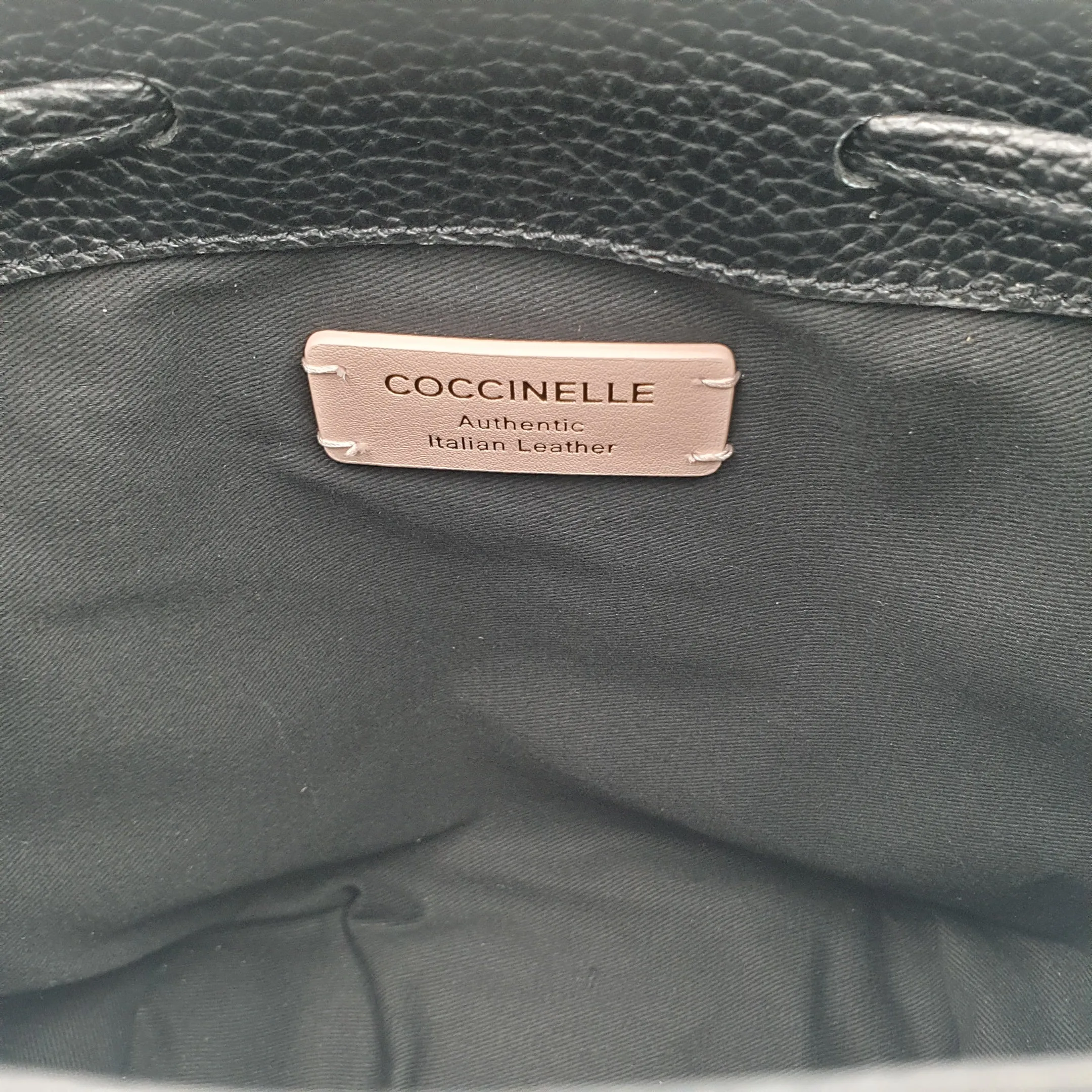 Coccinelle Grain Leather Bucket Bag E1 9EF 23 01