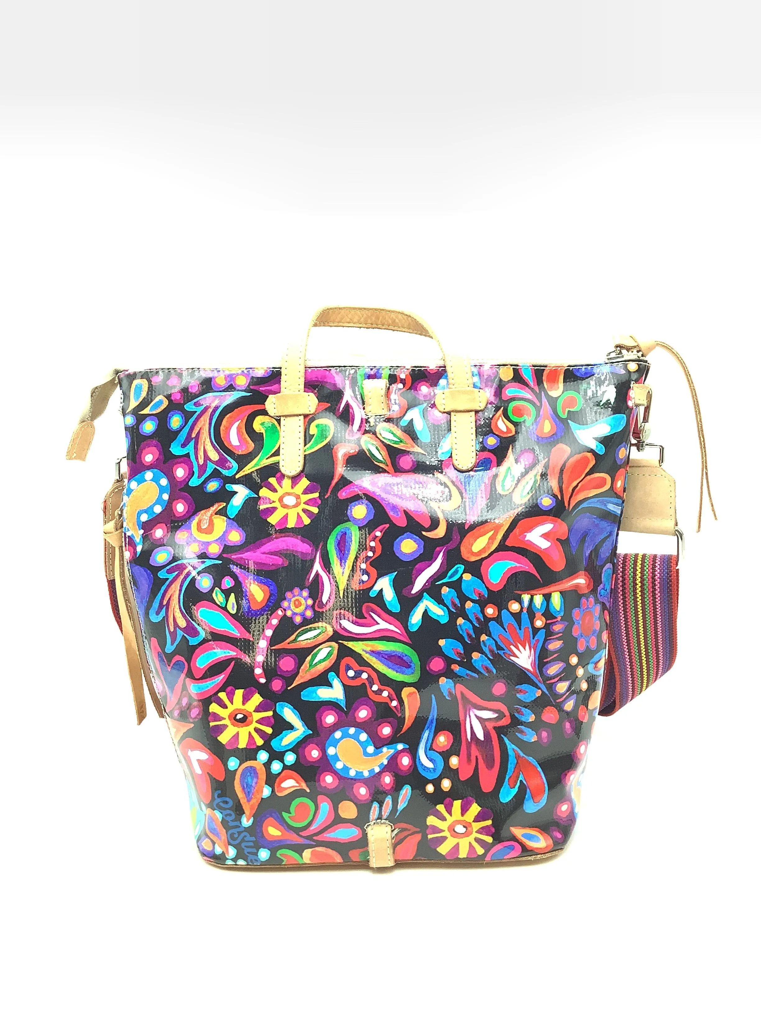 Consuela Sophie Sling Bucket Bag Print