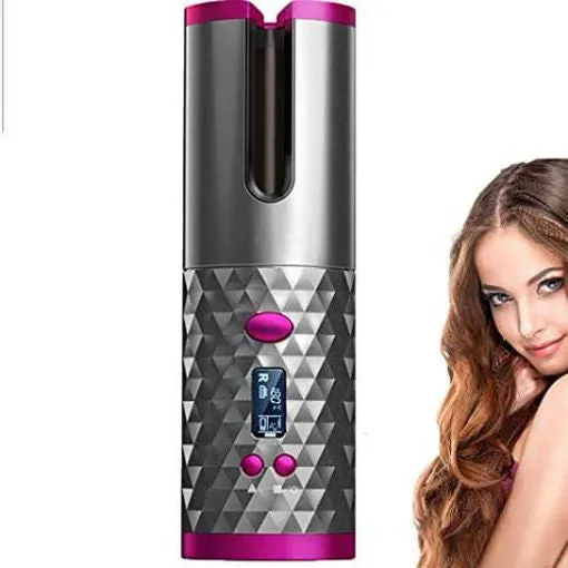 Cordless Auto Rotating Ceramic Hair Curler