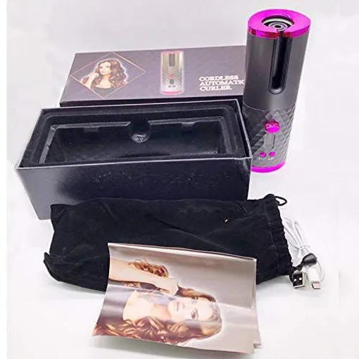 Cordless Auto Rotating Ceramic Hair Curler